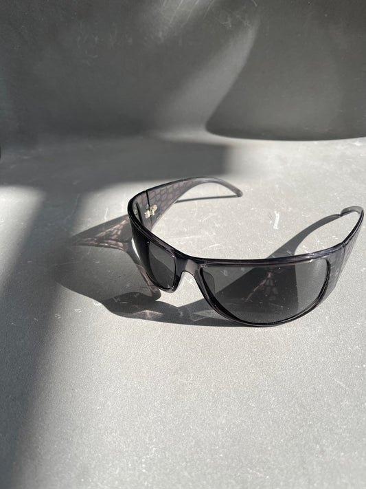 Sunglasses Black Kroko