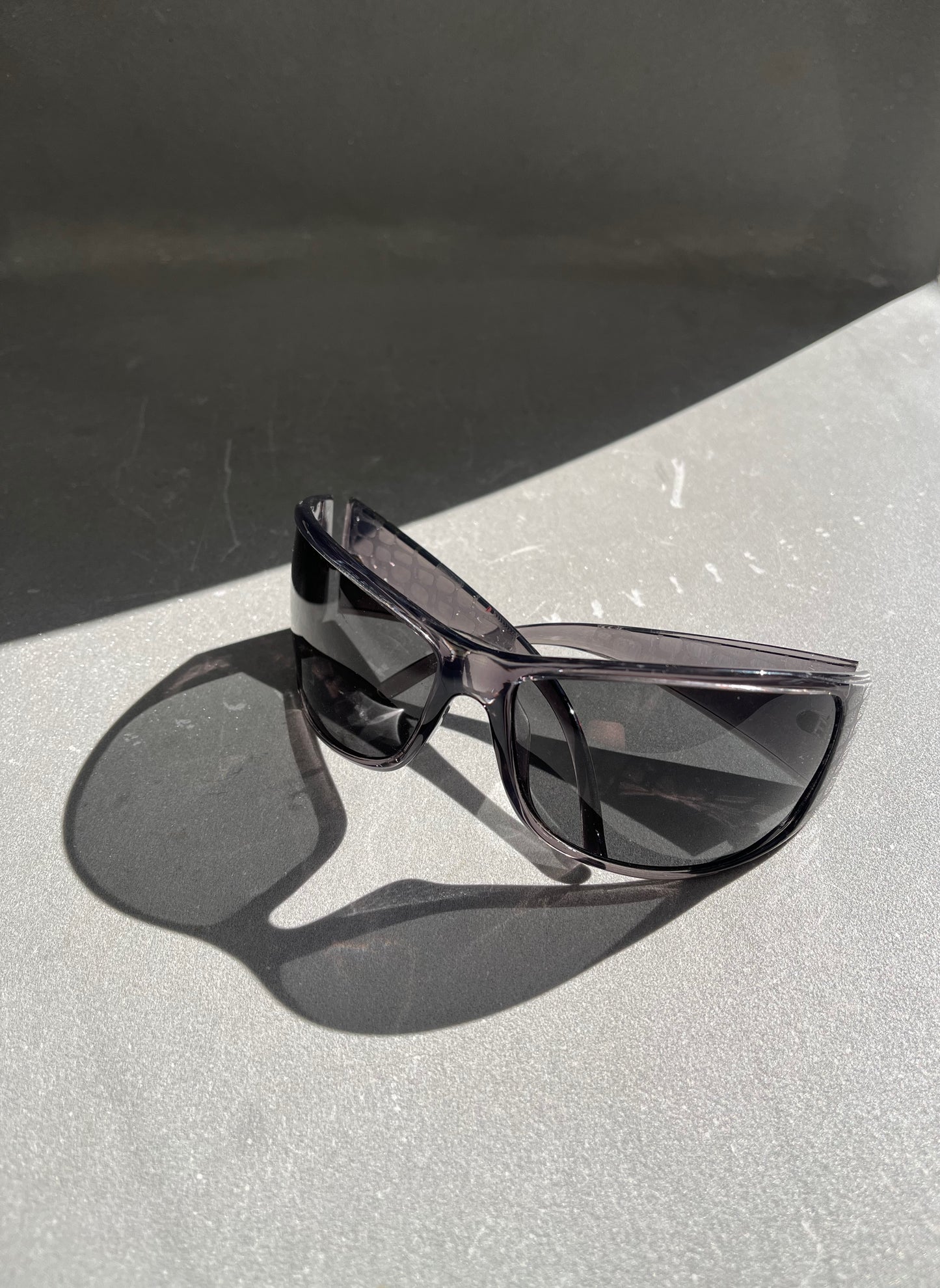 Sunglasses Black Kroko