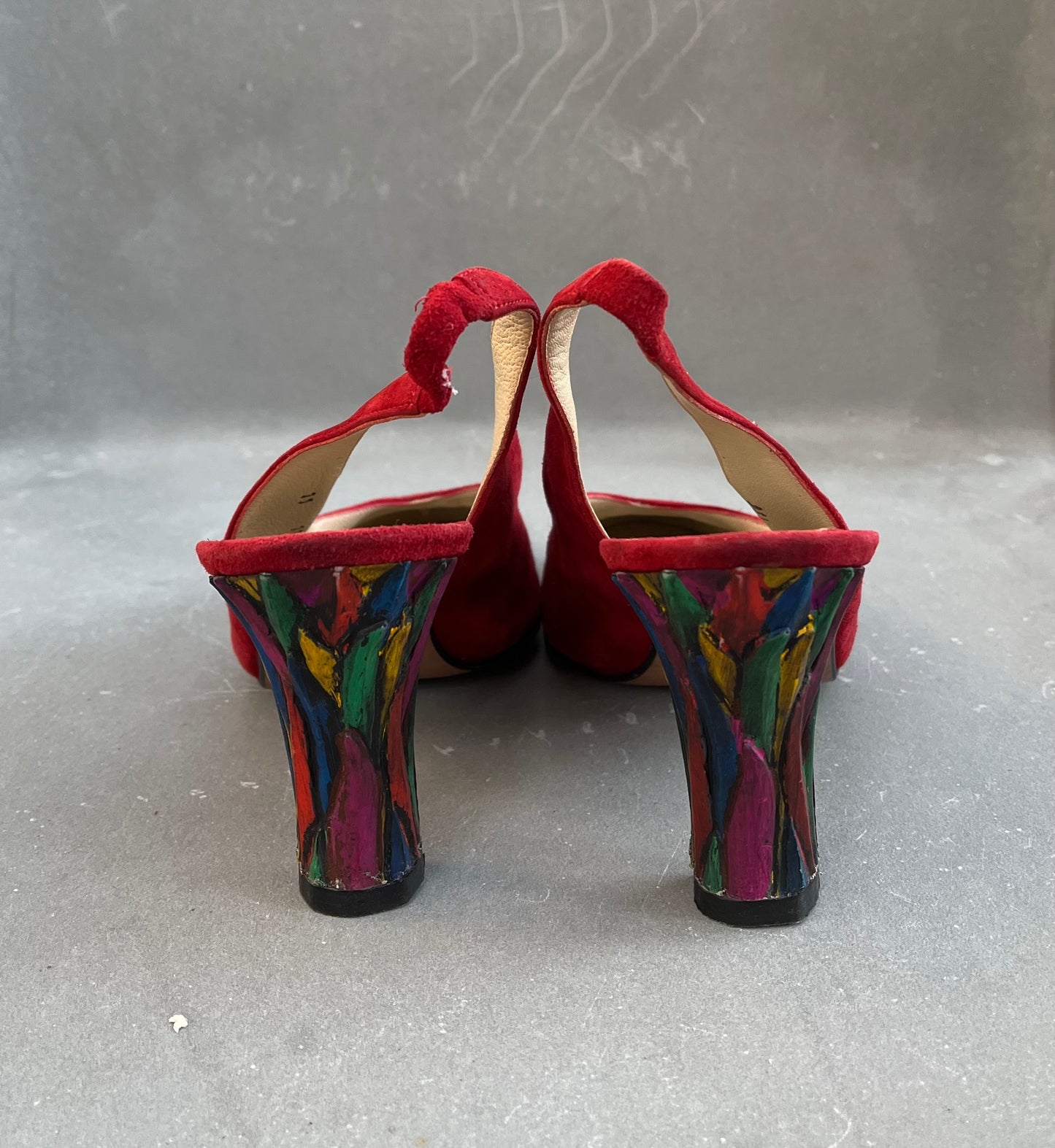 Mario Bologna Highheels Red