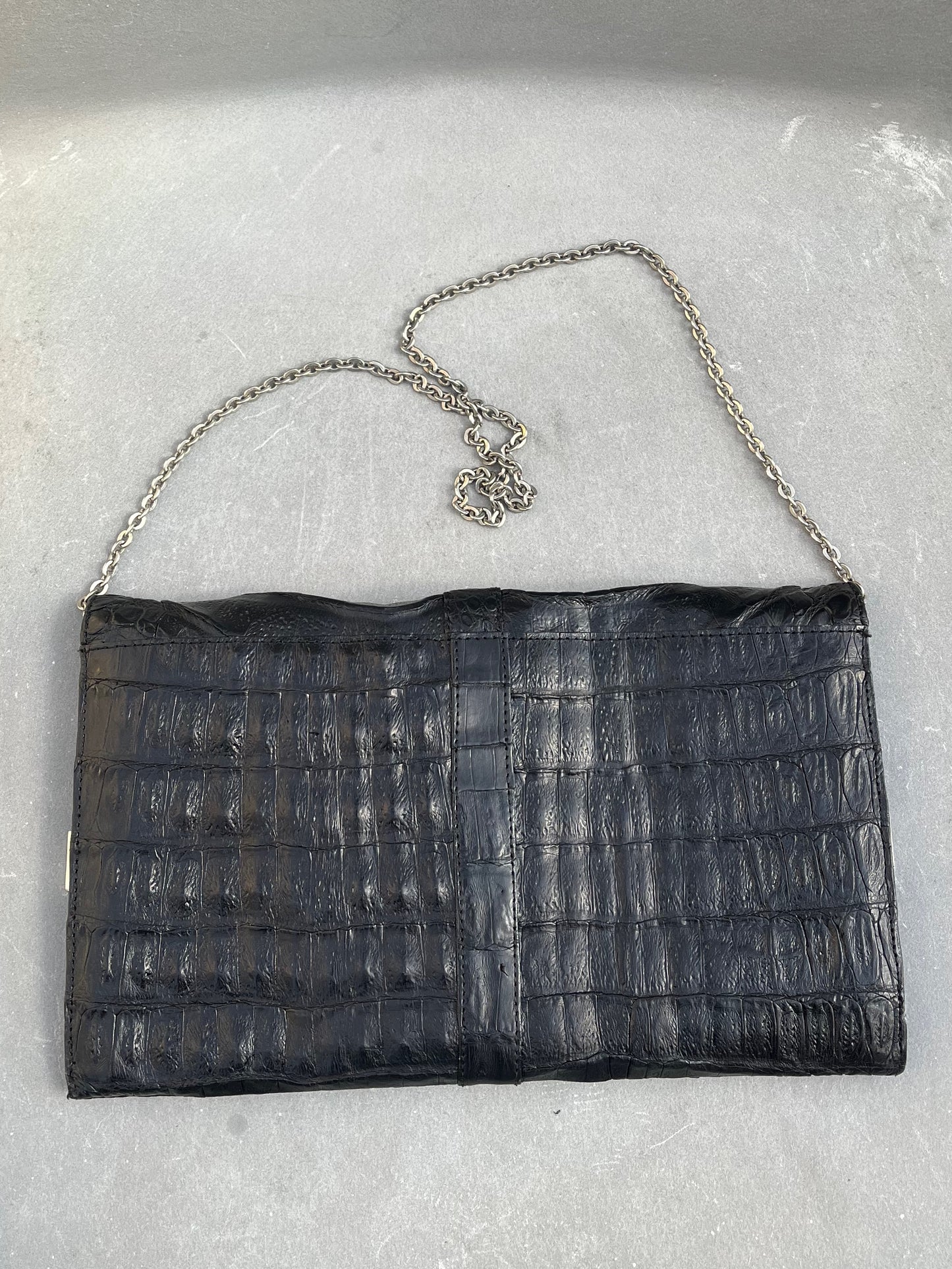 Vintage Leather Bag Black