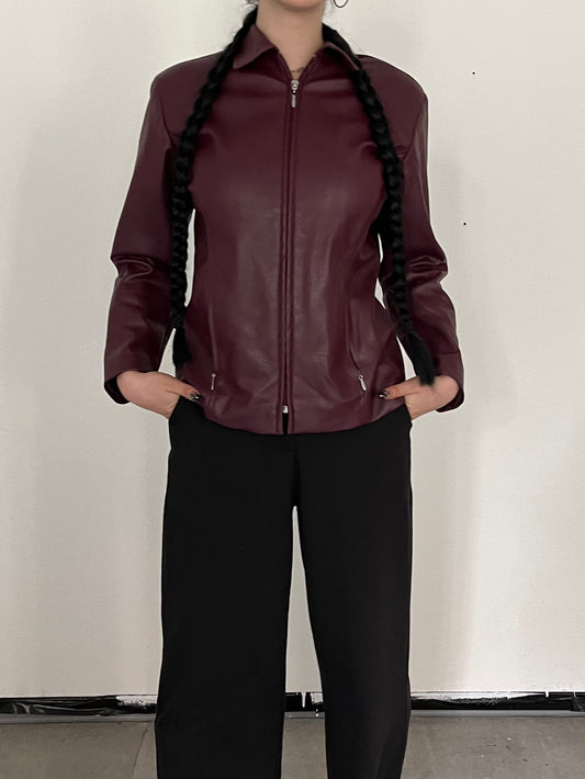 Wissmach Leatherjacket Red