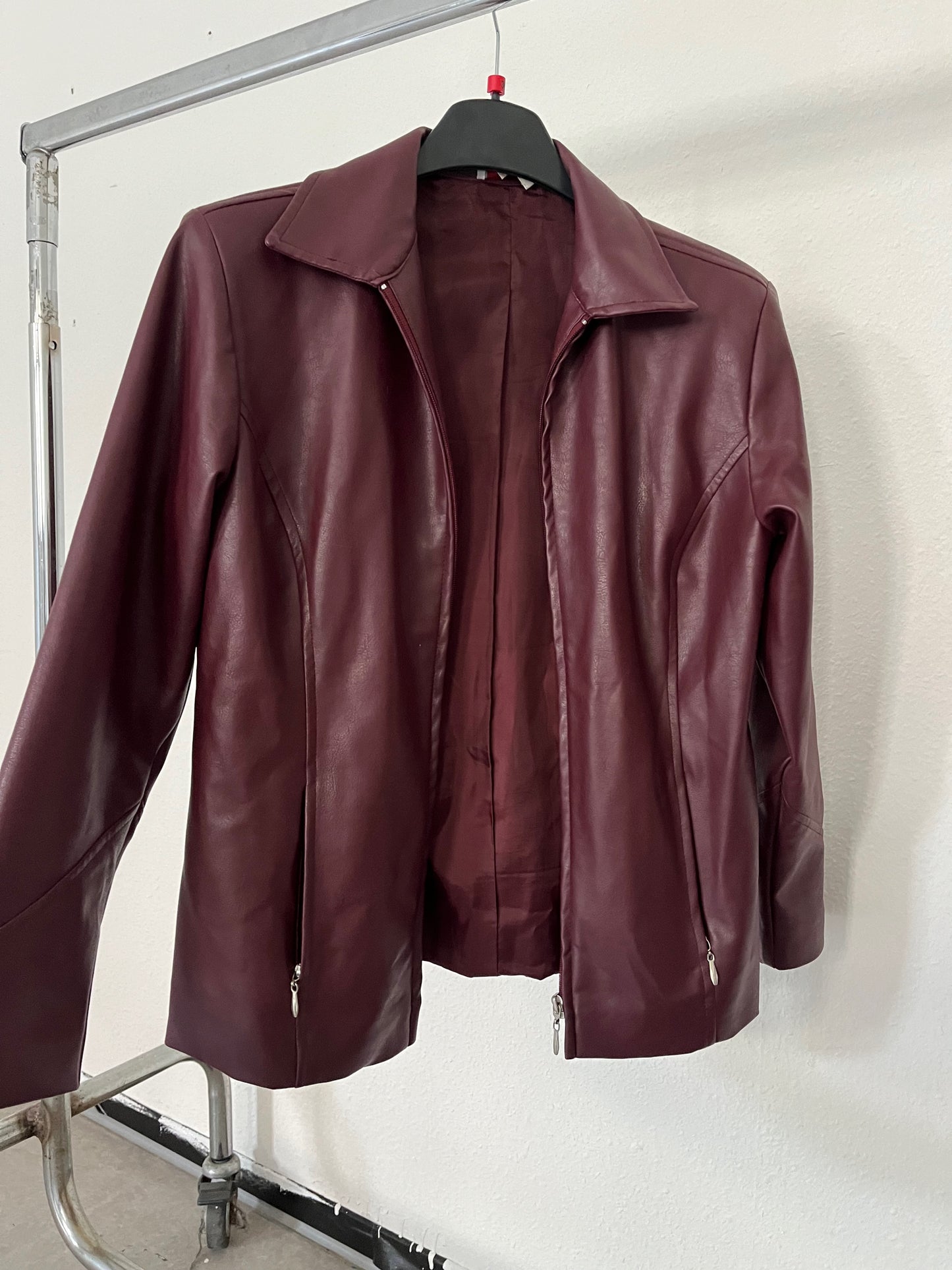 Wissmach Leatherjacket Red