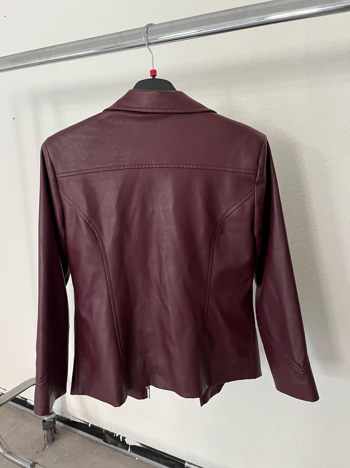 Wissmach Leatherjacket Red