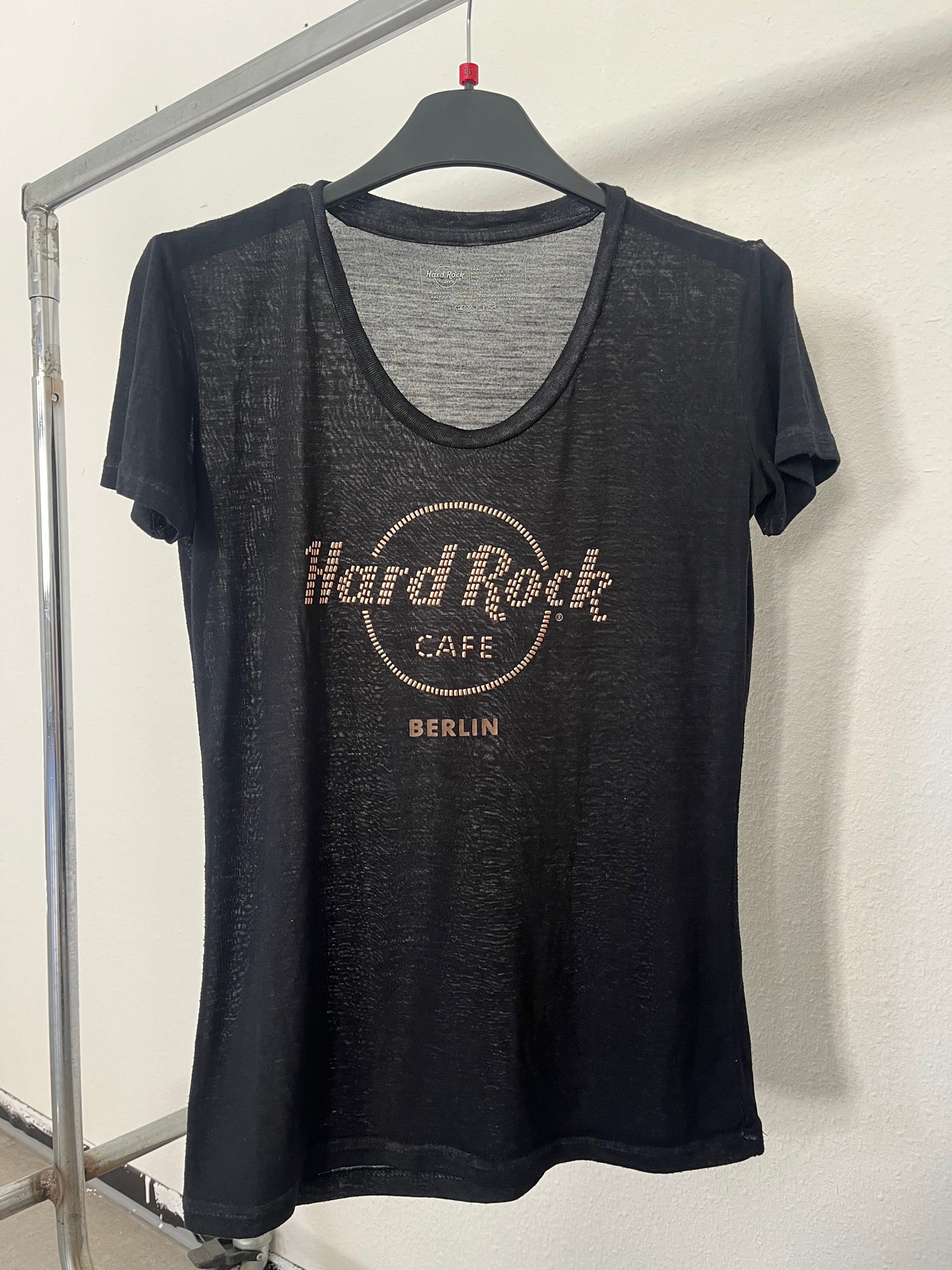 Hard Rock Café T-Shirt With Strass